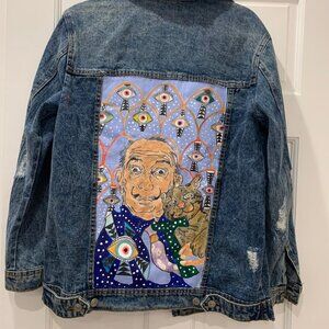 Hand-painted Jean Jacket